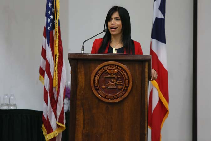 Lcda. Tamara Vargas, Directora Ejecutiva de la Academia Judicial Puertorriqueña.