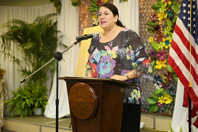 La doctora Lillian Santos Rivera, Directora de la Sociedad Americana del Cáncer, Capítulo de Puerto Rico, agradeció la iniciativa y el compromiso de la Rama Judicial.