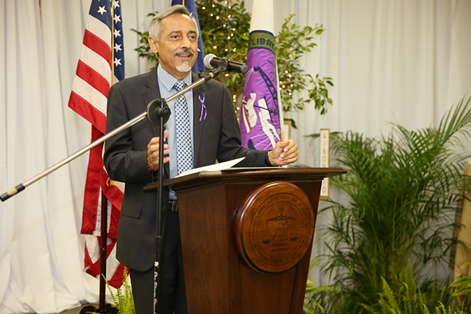 El periodista Ramón Luis “Papo” Brenes participó por segundo año consecutivo como invitado especial de la actividad de inicio del Relevo por la Vida de la Rama Judicial de Puerto Rico, celebrada en el Centro Judicial de San Juan.